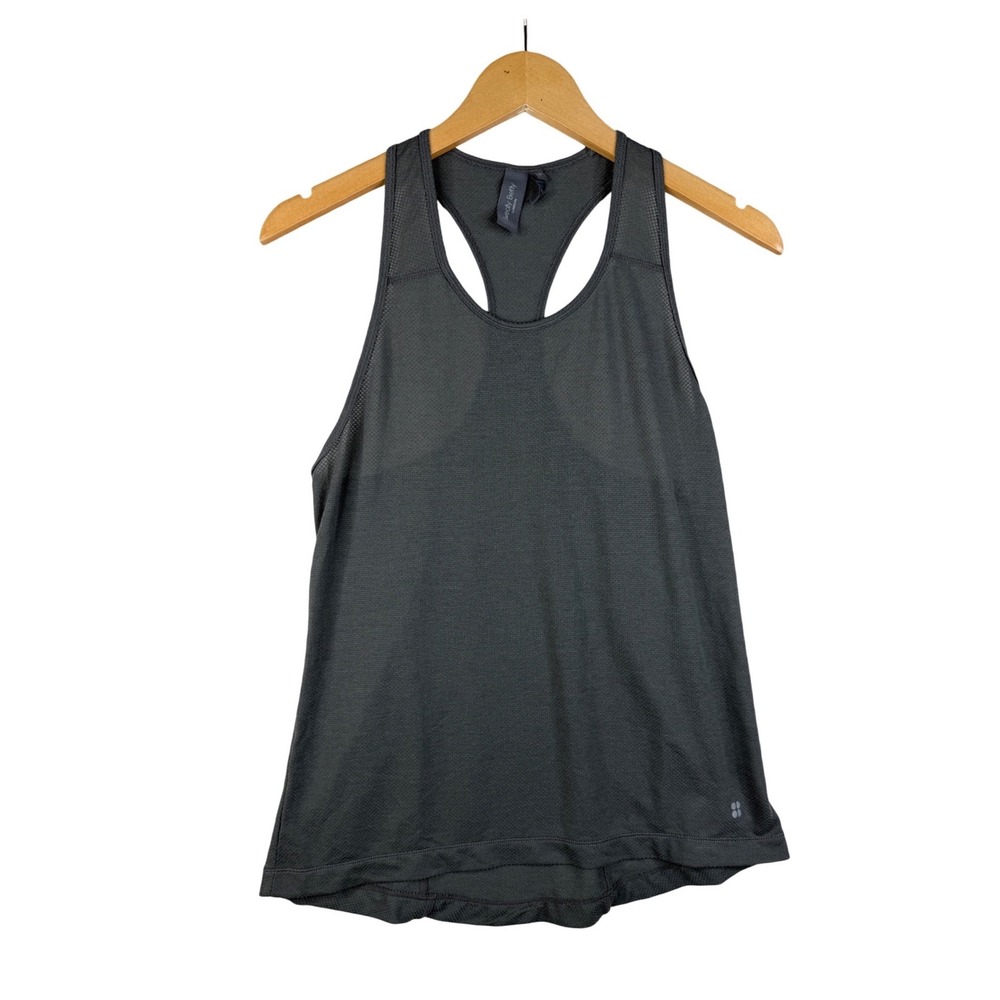 Sweaty Betty Sleeveless‎ Athletic Tank Top size Small Gray